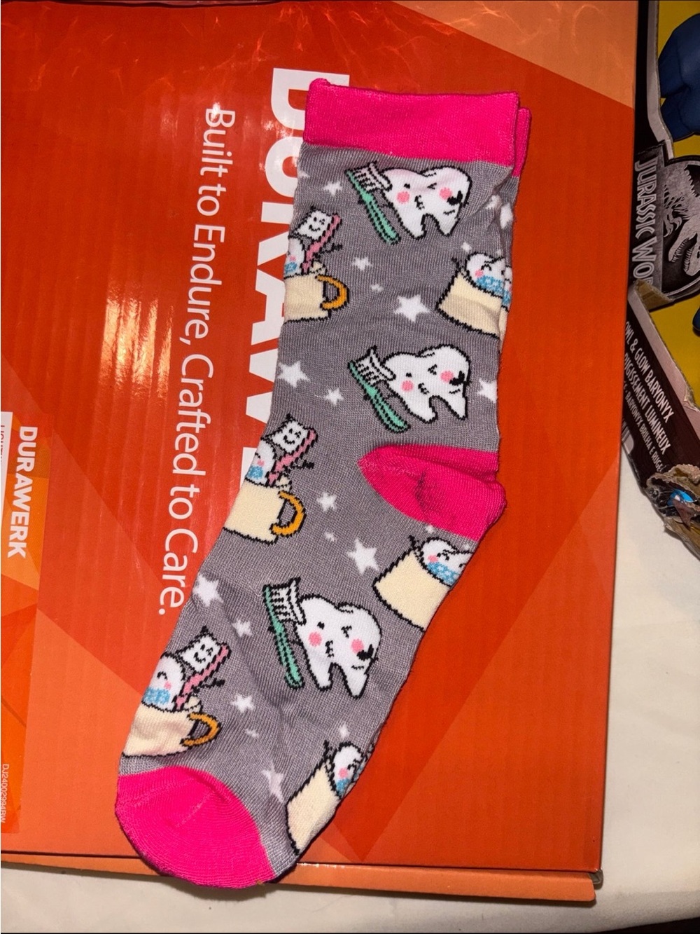 Teeth Women Crew socks New